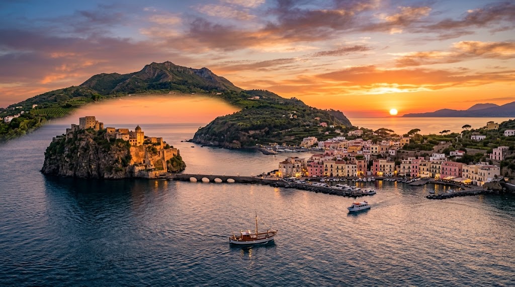 Ischia in barca: un rifugio romantico tra mare e natura