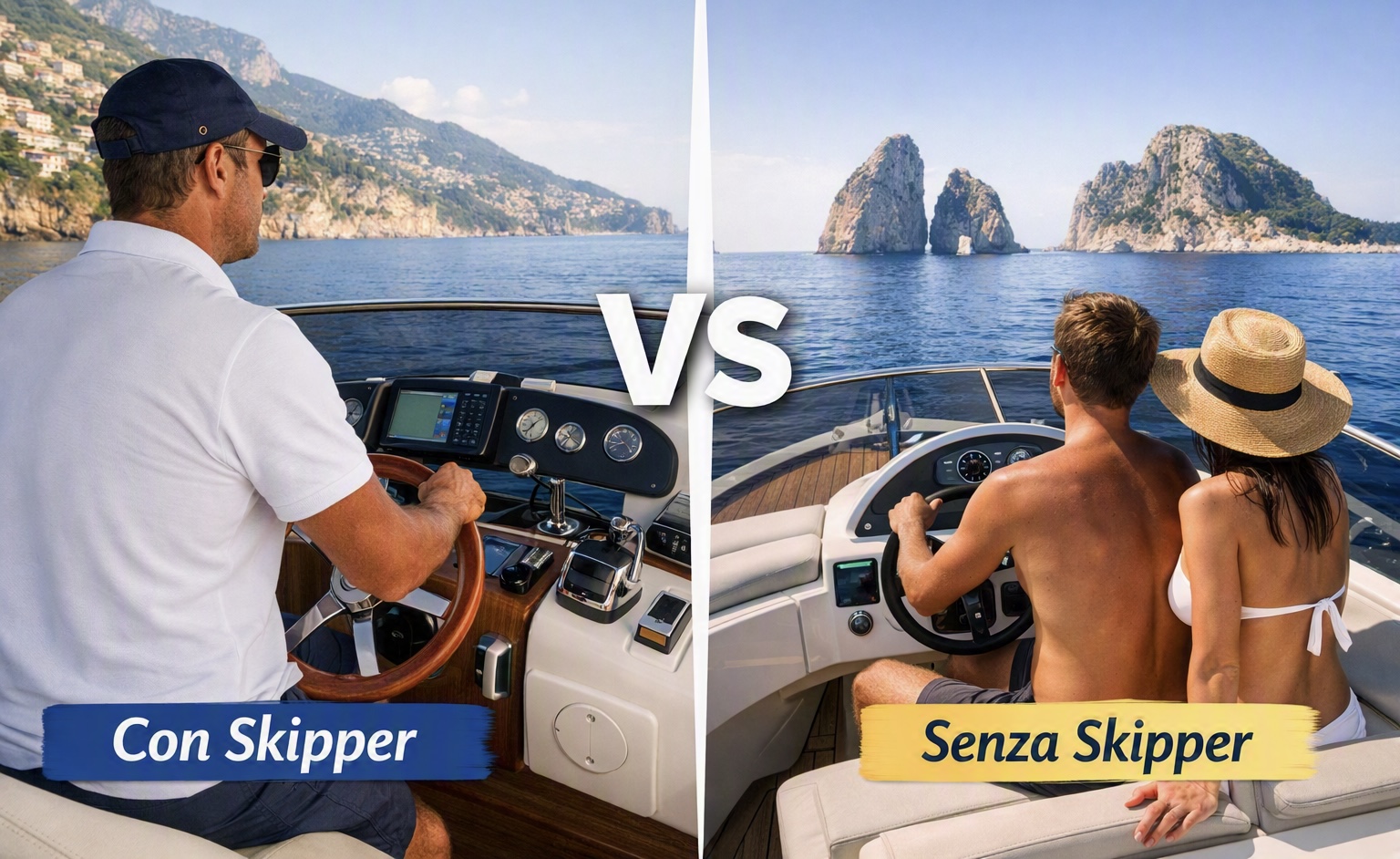 Con skipper o senza? La scelta che cambia la tua giornata in barca