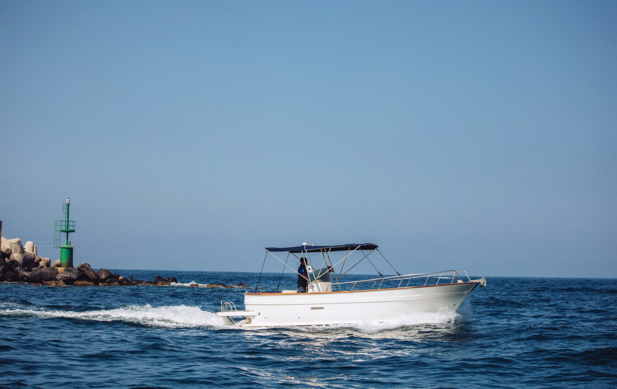 gozzo 780 con patente  - ischia 